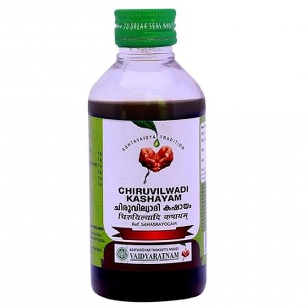 Vaidyaratnam Chiruvilwadi Kashayam (200 ML) | Hemorrhoids, Indigestion, and fistula