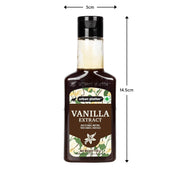 Urban Platter Pure Madagascar Bourbon Vanilla Extract, 150g (Alcohol-Free Natural Vanilla for Baking, Desserts, Milkshakes & Ice Cream)