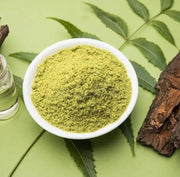NatureVit 100% Natural Neem Powder 250g | Face Pack & Hair Care | Anti-Pimple & Antibacterial | Chemical-Free Herbal Cleanser for Skin & Scalp