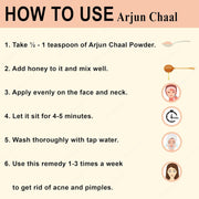 NatureVit Arjun ki Chaal 500g | Raw Dried Arjuna Tree Bark | Ayurvedic Herb for Heart Health | Supports Cholesterol & Blood Pressure