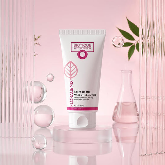 Biotique Professional Floragenix Balm to Oil Makeup Remover 150ml