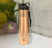 DSH Copper Sipper Bottle Joint Less Leak Proof Pure Copper Water Bottle 700 ML
