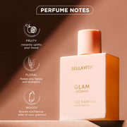 Bella Vita Luxury Skai and Glam Perfume for Unisex | EDP 100ml Each | Floral, Aquatic Long Lasting Perfume for Man & Woman