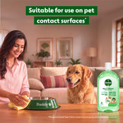 Dettol Plant-Based Disinfectant Liquid 550ml, Tea & Fresh Citrus Fragrance – Kids Safe & Pet Friendly | Multi-Purpose Cleaner for Floor & Laundry | Kills 99.99% Germs