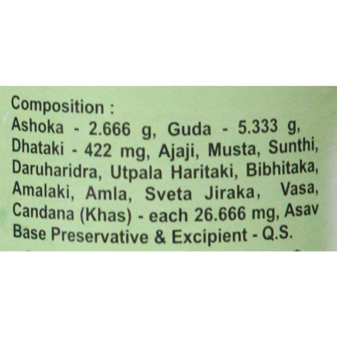 Baidyanath Asli Ayurved Ashokarishta - Ayurvedic Tonic for Women - 680 ml