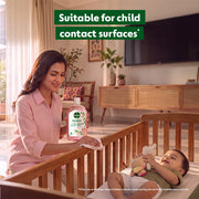 Dettol Plant-Based Disinfectant Liquid 550ml, White Peach & Grapefruit Fragrance – Kids Safe & Pet Friendly | Multi-Purpose Cleaner for Laundry & Floors | Kills 99.99% Germs