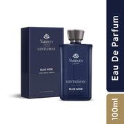 Yardley London Blue Noir | Eau De Parfum | Long Lasting International Perfume for Man | Citrus Marine Oakwood Fragrance | Upto 15% dosage | 100ml EDP| Ideal Gift for Man