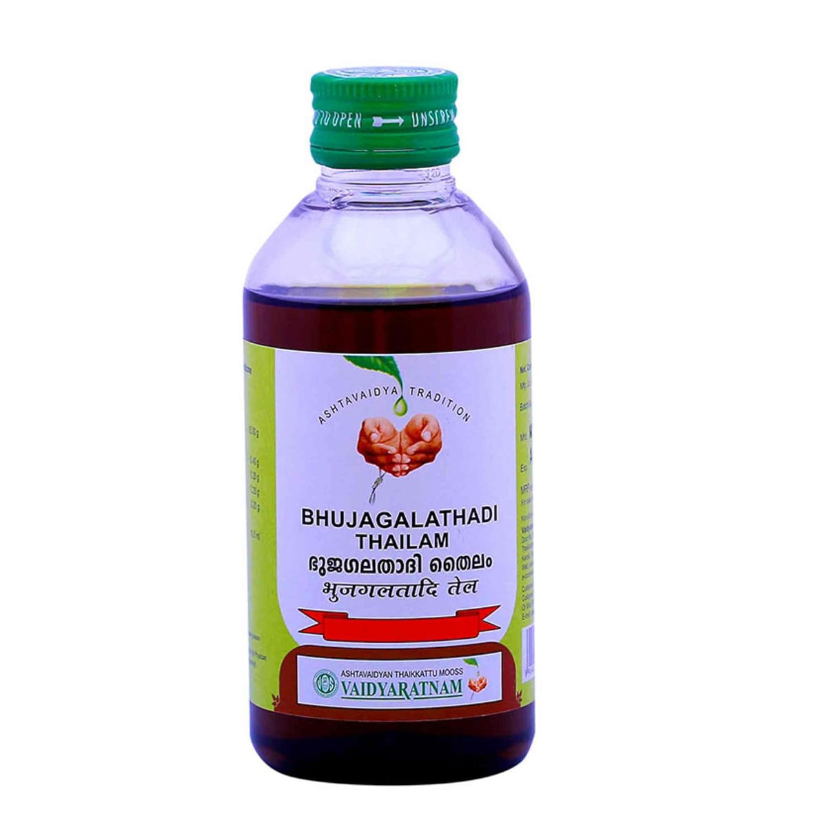Vaidyaratnam Bhujagalathadi Kerathailam (200 Ml)