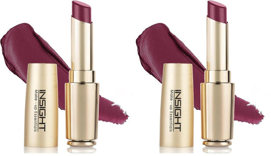 INSIGHT Air Whip Lipstick - Heirloom Hustle| Blurred Matte Finish | Air Whipped Mousse Texture | Ultra Lightweight, Buildable Pigment | Hydrating Long Wear Comfort - 3.75g (Pack of 2)