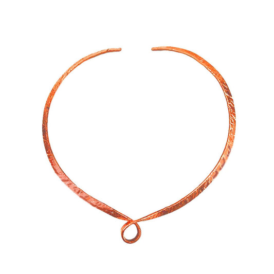 SHINDE EXPORTS pure copper Hasli necklace jewellery choker for women (Design 4)