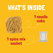 Slurrp Farm No Maida Millet Hakka Noodles | Classic Masala | Perfect for Tiffins | Mealtime Favourite | Serves 2 (96 gms)