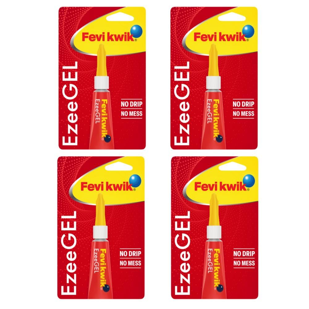 Pidilite Fevikwik Gel One Drop Instant Adhesive | Multipurpose Gel | Easy to Use | Ideal for Art & Craft | Can be used on variety of surfaces | Create, Make, Decorate | 3g