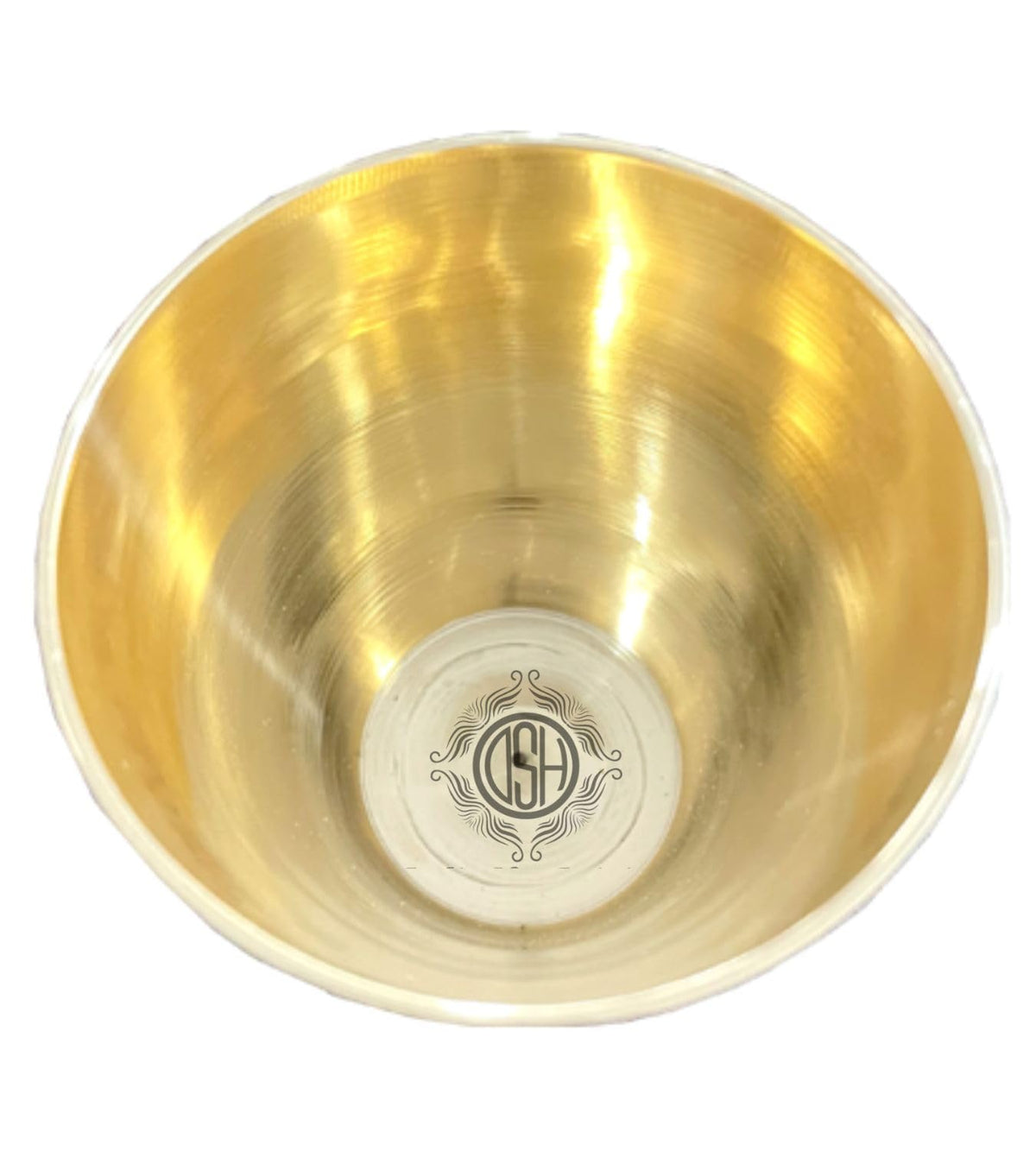 DSH Pure Brass Glass Tumbler for Serving Drinking Water Handmade Design Meena Colour (Set of-4) for Serveware & Drinkware Glass.