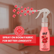 The Old Natural Snif Memory Mist Room Air Freshener | Long Lasting Fragrance with Essential Oils 1000+ Sprays | Room & Car Freshener (Memory Mist 200ml)