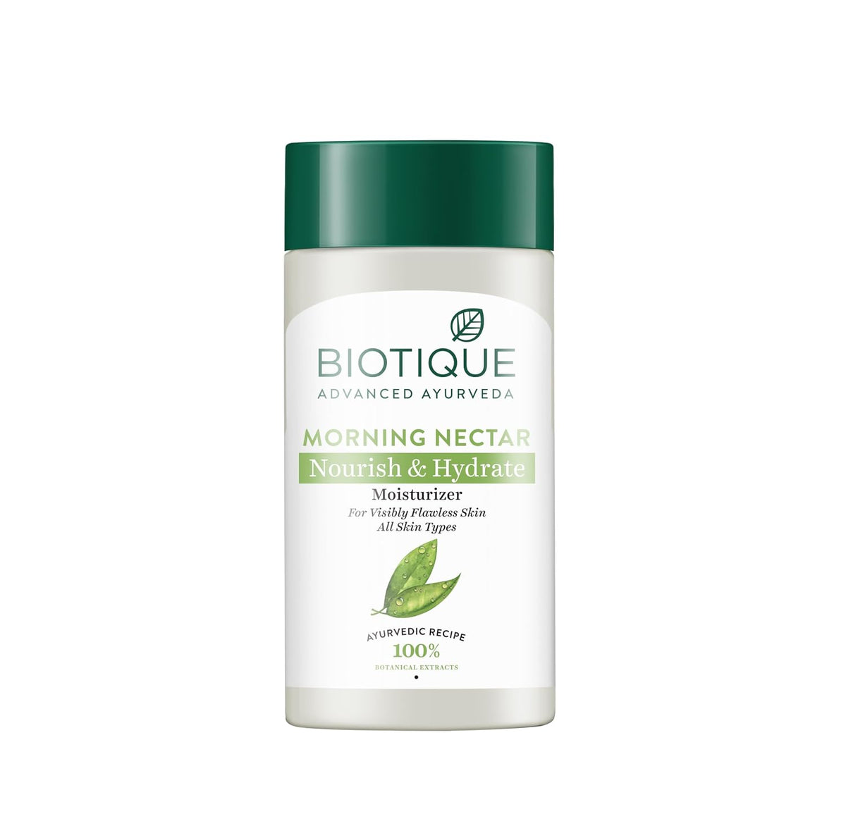 Biotique Morning Nectar Flawless Skin Moisturizer Lotion | Prevents Dark Spots, Blackheads And Blemishes | Visibly Flawless Skin | Nourishes And Hydrates Skin | All Skin Types 20ml