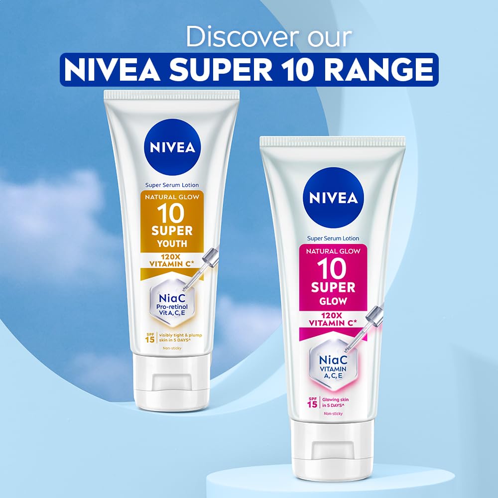 Nivea Nourishing Lotion Body Milk for 48H Moisturization, 200ml