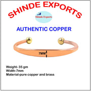 SHINDE EXPORTS pure copper kada for men/copper kada/copper bracelet for men pure