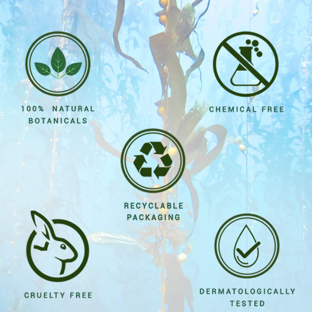 Biotique Ocean Kelp Anti Hairfall Shampoo | Intensive Hair Growth Therapy| Anti Hairfall Shampoo that Maintains Shine |100% Botanical Extracts | Suitable for All Hair Types |340ml