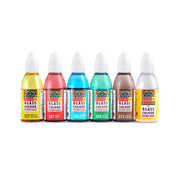 Camel Water Based Glass Colours, 5 Shades (20 ml)
