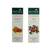 Biotique Honey Gel + Berberry Cleanser, 120 ml + 120 ml