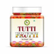 NatureVit Tutti Frutti, 300g | Sweet Fruit Cubes | Perfect for Cakes, Cookies, Ice-Creams, Bread & Indian Desserts