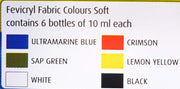 Fevicryl Fabric Colour, Pidilite Blue 10ml