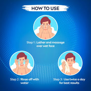 NIVEA MEN All in 1 Charcoal Face Wash | Natural Charcoal, Gluta, AHA & Vitamin C | Helps Reduce the Appearance of Tan | Removes Excess Oil and Minimizes Pores | For Bright Radiant Skin | 100g