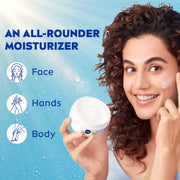 NIVEA Complete Summer Regime Kit-Soft 300ml Moisturizing Cream, Aloe Hydration 400ml Body Lotion & Water Lily Flower 250ml refreshing Shower Gel