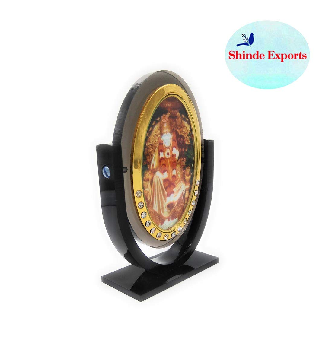 SHINDE EXPORTS sai Baba car Dashboard Idol 3 inches (Design 4)