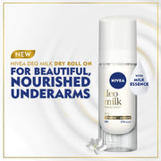 Nivea Deodorant, Deo Milk Dry Roll On For Women, 40ml