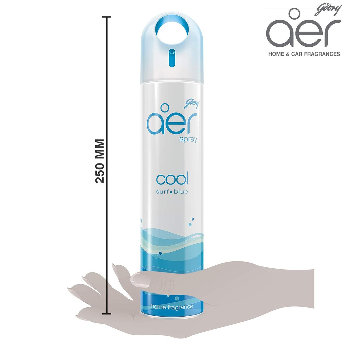 Godrej aer spray, Home & Office Air Freshener - Cool Surf Blue (240 ml)