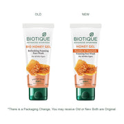 Biotique Honey Gel Soothe & Nourish Foaming Face wash | Soap Free Formula | Reduce Dryness | 100% Botanical Extracts | Suitable for All Skin Types | 100ml (Pack of 2)