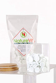 NatureVit Mint Candy 1 Kg | Refreshing Medium Mint Goli | Mouth Freshener for All Ages