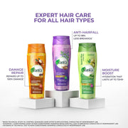 Dabur Vatika Bio-Infusions Anti Hairfall Shampoo | Tuscan Rosemary & Ginseng | 2% Plant Biotin + Vitamin B7 | 98% Reduction in Hairfall | Boost Hair Growth | No Added Salt | For Weak & Breakage-Prone Hair