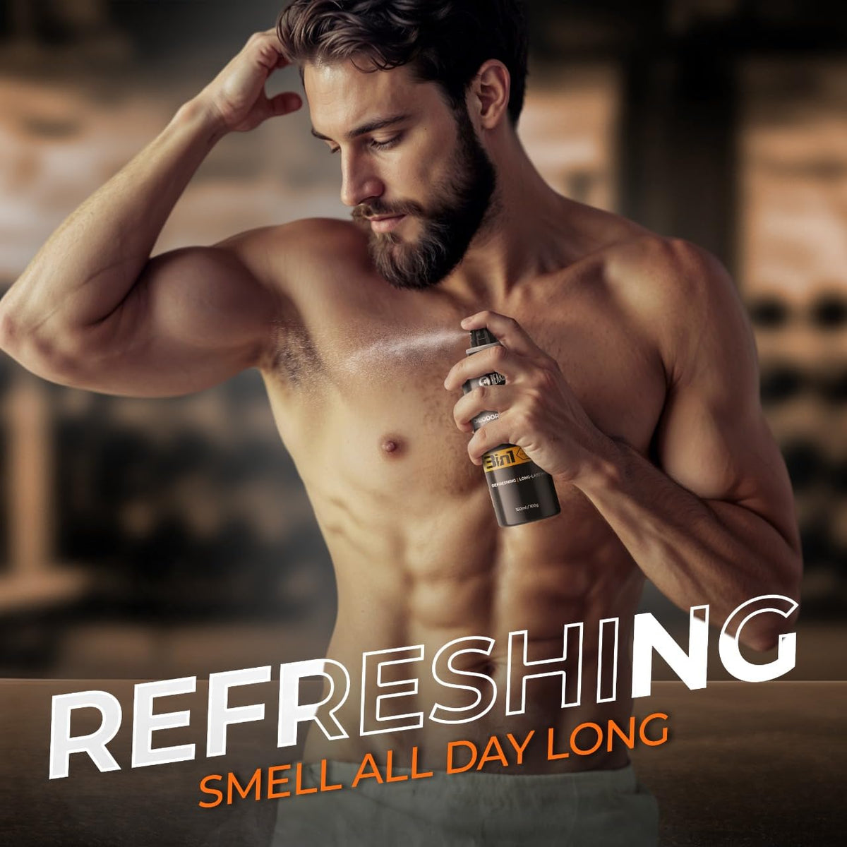 Beardo Sport Energy Deodorant Spray 150Ml | Body Spray Perfume For Men | Deo For Men | Fresh Long-Lasting Deodorant Spray
