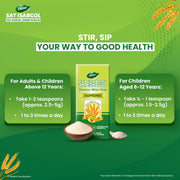 Dabur Sat Isabgol (Psyllium Husk) - 90g | Rich in Fiber | Provides Effective Relief from Constipation & Bloating | Promotes Bowel Health | Non-Habit Forming | 100% Ayurvedic
