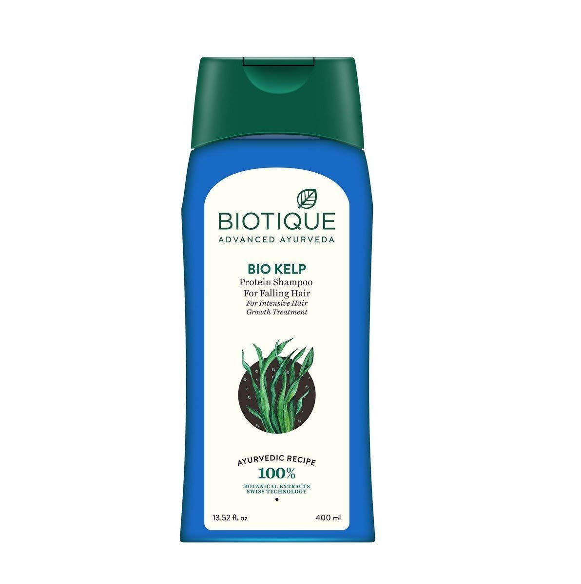 Biotique Bio Kelp Fresh Growth Protein Shampoo 400Ml (Pack Of 2), 508 Grams
