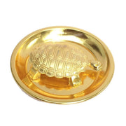 ASTRODIDI Kachua Plate for Good Luck Tortoise Plate (Metal: Mix Metal)