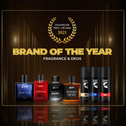 Beardo Don, Mariner Captain Jack & Whisky Smoke Body Spray Set for Men | Deodorant Perfume Body Spray | Citrus, Aqua & Woody Fragrances | 120ml x 3