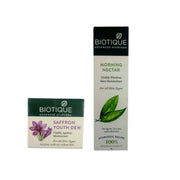 Biotique Saffron Youth Dew 50 g + Morning Nectar 120 ml