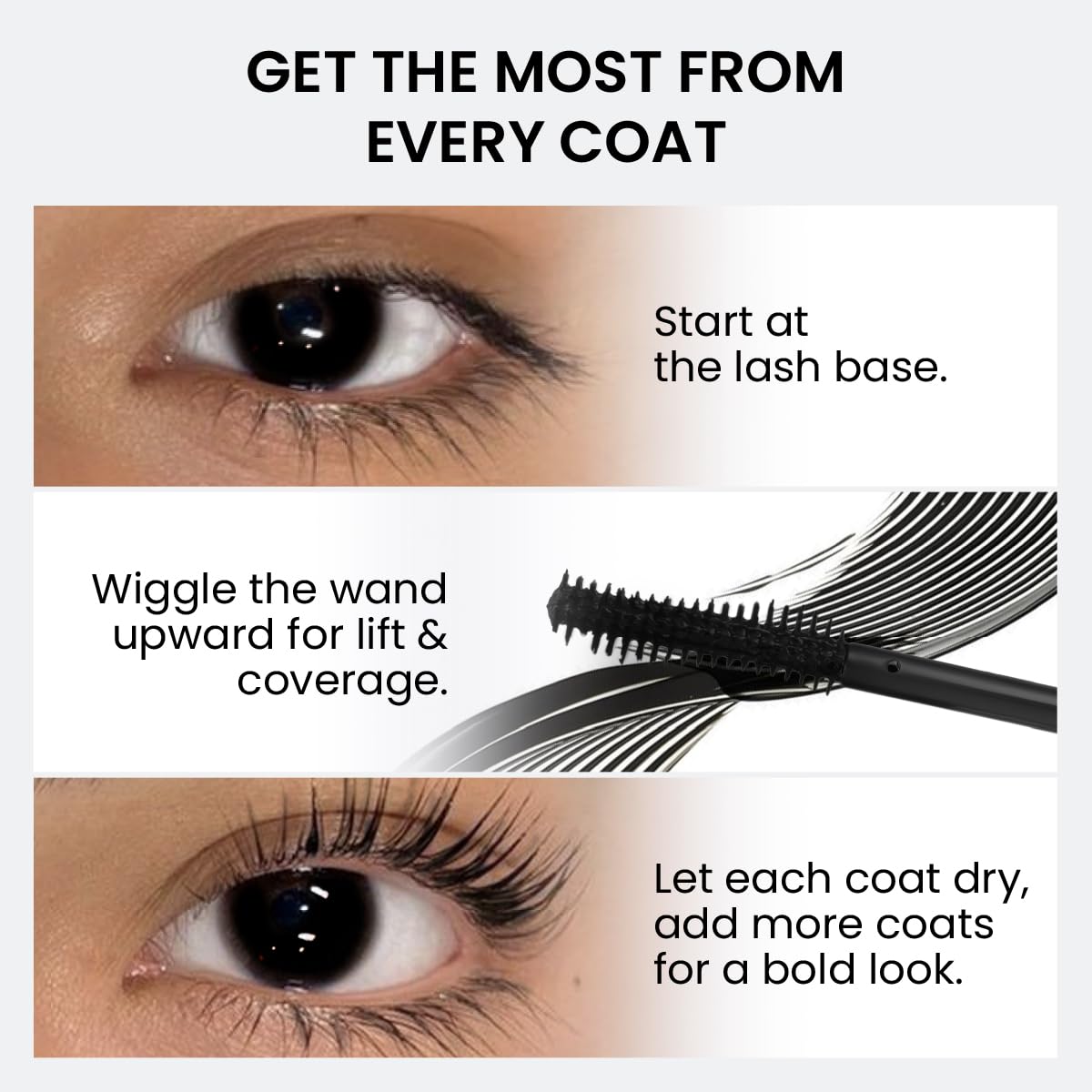 INSIGHT Limit Lash Mascara - Intense Black (13g) | Dramatic Volume & Length | Lifts, Defines & Curls | Smudge-Proof | Clump-Free for Everyday Use