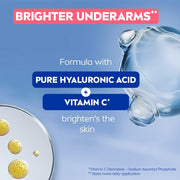 NIVEA Derma Control Eventone, 0% Alcohol, Pure Hyaluron & VitC Underarm Deo SprayWomen 150ml