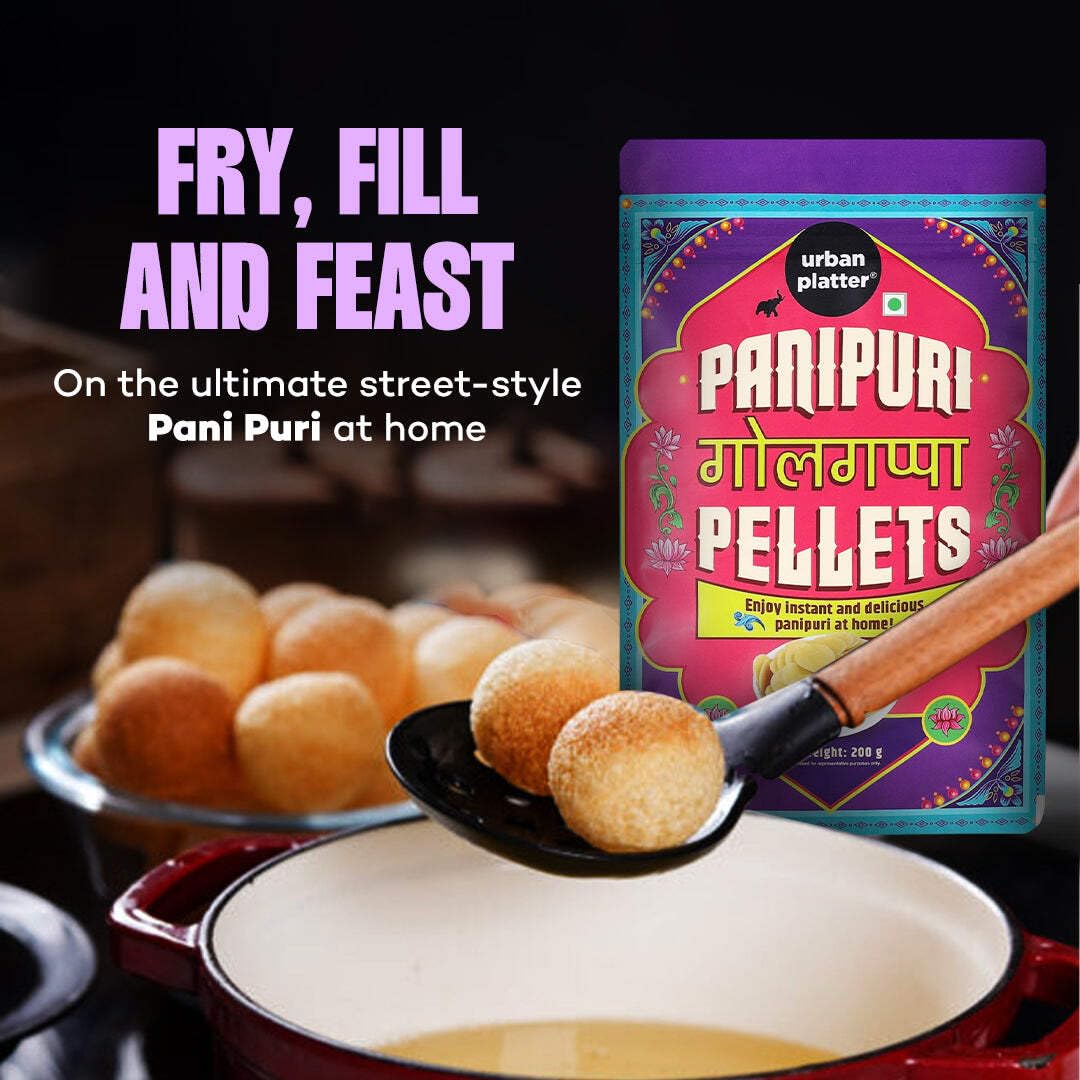 Urban Platter Ready-to-Fry Dry GOL Gappa (Pani Puris), 200g
