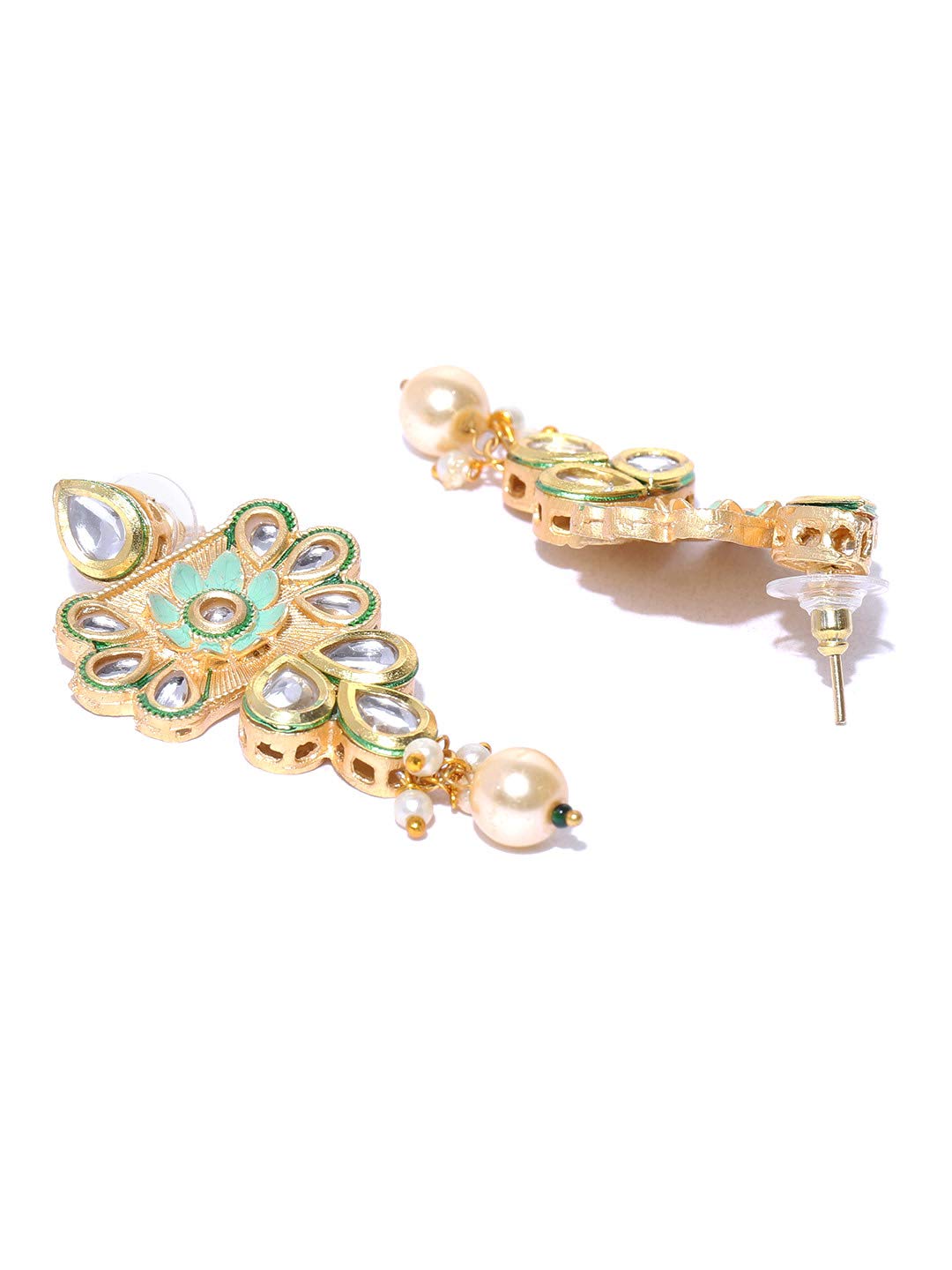 Priyaasi Kundan Studded Gold Plated Choker Necklace Set for Women with Earrings | Traditional Jewellery Set for Women