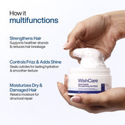 WishCare Strengthening Hair Mask for Frizzy, Dry & Damaged Hair, 110 gm