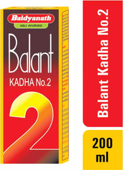 Baidyanath Asli Ayurved Balant Kadha No. 2-200 Ml (Pack Of 2) - Ayurvedic Post Delivery Tonic