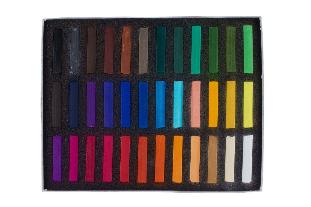 Camel Fabrica Acrylic Ultra Pearl and Metallic Colour Set - Pack of 20 Soft Pastels, 36 Shades 20-Shade Soft Pastel Set