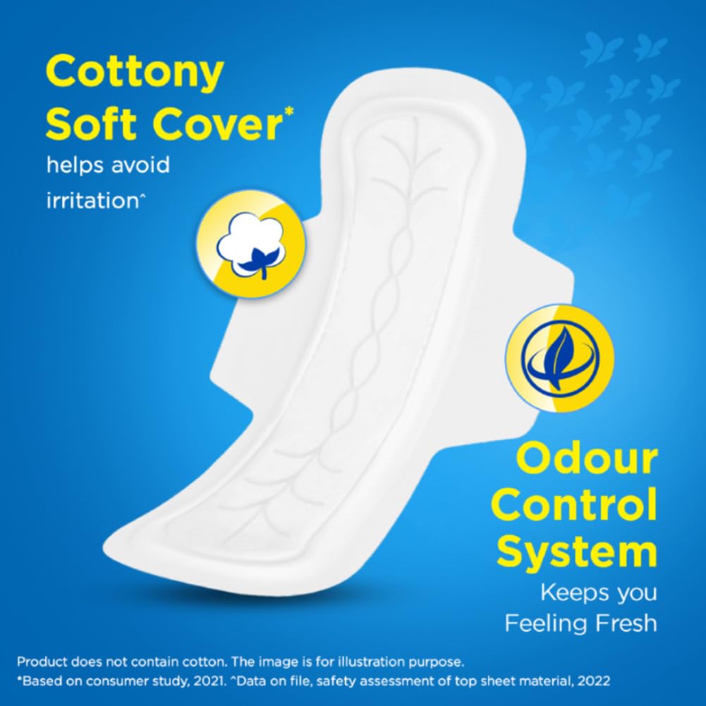 Stayfree Secure Soft XL Sanitary Pads for Women(98 Napkins) (Pack of 2)