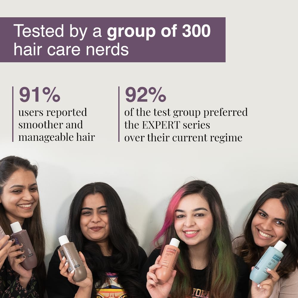 Bare Anatomy Anti Frizz Shampoo & Hair Mask Combo | Hyaluronic Acid & Fatty Acids | Frizz Control Up to 24 Hours | Smooth & Shiny Hair | 250ml + 250g