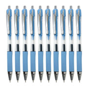 Linc Mr.Click Retractable Ball Pen | Blue Ink, Pack of 10